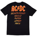 Black - Back - AC-DC Unisex Adult High Voltage Dive Bar Back Print T-Shirt