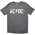 Grey - Front - AC-DC Unisex Adult PWR-UP EU Tour ´24 Logo Back Print T-Shirt