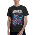 Black - Back - Asking Alexandria Unisex Adult Devour T-Shirt