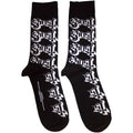 Black - Front - Ghost Unisex Adult Logo Ankle Socks