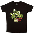 Black - Front - Green Day Unisex Adult Photo Montage T-Shirt