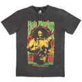 Charcoal Grey - Front - Bob Marley Unisex Adult 1978 Stone Wash T-Shirt