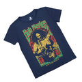 Denim Blue - Back - Bob Marley Womens-Ladies 1978 T-Shirt