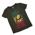 Green - Back - Bob Marley Unisex Adult One Love Gradient Stone Wash T-Shirt