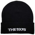 Black - Front - The 1975 Unisex Adult Logo Beanie