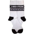 White-Black - Back - Linkin Park Unisex Adult LP Repeat Print Socks