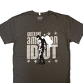 Charcoal Grey - Back - Green Day Unisex Adult Am Idiot Angel T-Shirt