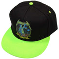 Black-Green - Front - Metallica And Justice For All Snapback Cap