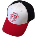 Red-White-Black - Front - The Rolling Stones Unisex Adult Classic Tongue Outline Baseball Cap