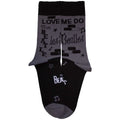 Charcoal Grey - Back - The Beatles Unisex Adult Cavern Socks