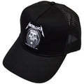 Black - Front - Metallica Unisex Adult In Vertigo Trucker Cap