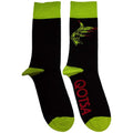 Black-Green - Front - Queens Of The Stone Age Unisex Adult Green Hands Socks