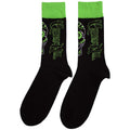 Black-Green-White - Back - Cypress Hill Unisex Adult Skull Socks