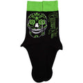 Black-Green-White - Side - Cypress Hill Unisex Adult Skull Socks