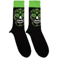 Black-Green-White - Front - Cypress Hill Unisex Adult Skull Socks