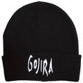 Black - Front - Gojira Unisex Adult Logo Beanie