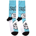 Light Blue - Front - The Beatles Unisex Adult Strawberry Fields-Penny Lane Socks