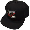 Black - Front - Cypress Hill Unisex Adult Roses Logo Baseball Cap