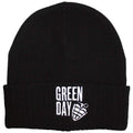 Black - Front - Green Day Grenade Logo Beanie