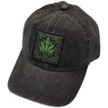 Charcoal Grey - Front - Cypress Hill Unisex Adult 420 Leaf Baseball Cap