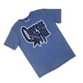 Denim Blue - Back - Cypress Hill Unisex Adult Logo Stone Wash T-Shirt