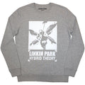 Grey - Front - Linkin Park Unisex Adult Soldier Hybrid Theory Sweatshirt