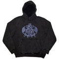 Charcoal Grey - Front - Black Sabbath Unisex Adult Angels Stone Wash Pullover Hoodie