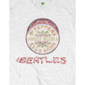 White - Side - The Beatles Unisex Adult Drum Logo T-Shirt