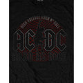 Black - Side - AC-DC Unisex Adult Hard As Rock T-Shirt