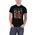 Black - Front - AC-DC Unisex Adult Highway To Hell Sketch T-Shirt