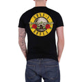 Black - Back - Guns N Roses Unisex Adult Classic Logo T-Shirt