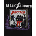 Black - Side - Black Sabbath Unisex Adult Sabotage Vintage T-Shirt