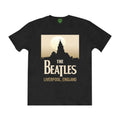 Black - Front - The Beatles Unisex Adult Liverpool, England T-Shirt