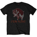 Black - Front - Pink Floyd Unisex Adult Ethnic Pig T-Shirt