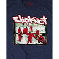 Navy Blue - Side - Slipknot Unisex Adult Jumpsuit 20th Anniversary T-Shirt