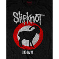 Black - Side - Slipknot Unisex Adult Iowa Goat T-Shirt