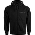 Black - Front - Pink Floyd Unisex Adult Circle Logo Hoodie