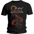 Black - Front - Ozzy Osbourne Unisex Adult Vintage Snake T-Shirt