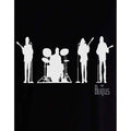 Black - Side - The Beatles Unisex Adult Saville Row Lineup T-Shirt