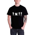 Black - Front - The Beatles Unisex Adult Saville Row Lineup T-Shirt