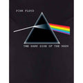 Black - Back - Pink Floyd Womens-Ladies Dark Side Of The Moon T-Shirt