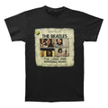 Black - Front - The Beatles Unisex Adult Long & Winding Road Back Print T-Shirt