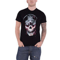 Black - Front - Slayer Unisex Adult Skull Hat T-Shirt