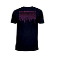 Black - Back - The Cure Unisex Adult Neon Logo T-Shirt
