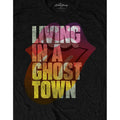 Black - Side - The Rolling Stones Unisex Adult Ghost Town T-Shirt