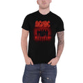 Black - Front - AC-DC Unisex Adult PWR-UP Back Print T-Shirt