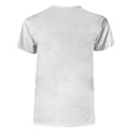 White - Back - Pink Floyd Unisex Adult Pollock Prism T-Shirt