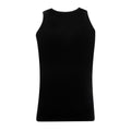 Black - Back - Johnny Cash Unisex Adult Tank Top