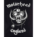 Black - Side - Motorhead Unisex Adult England Back Print T-Shirt