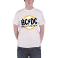 White - Front - AC-DC Unisex Adult Back In Black T-Shirt